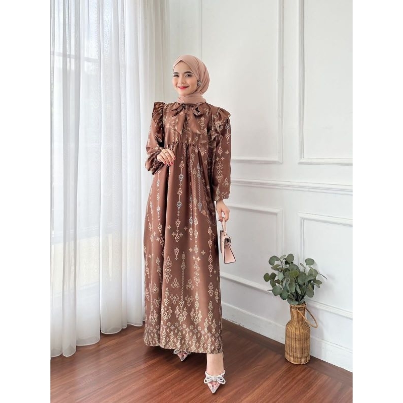 Humaira dress by HD.ID gamis dewasa| Kirana Baby Kids