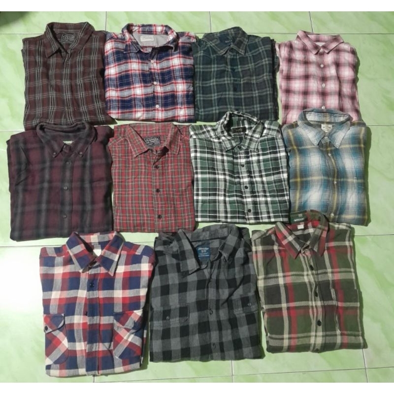 borongan flannel