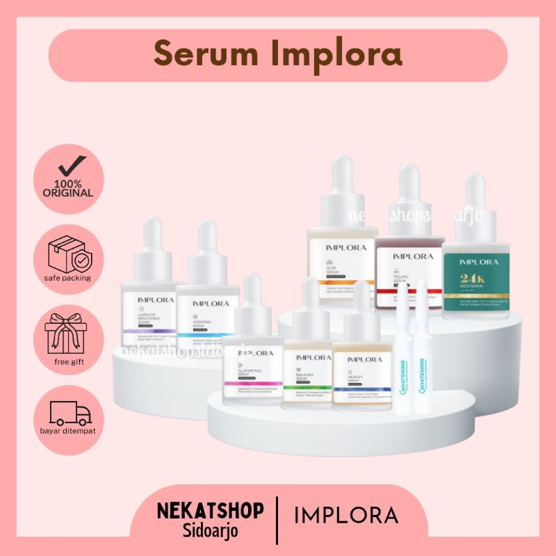 Implora Serum Wajah BPOM Original