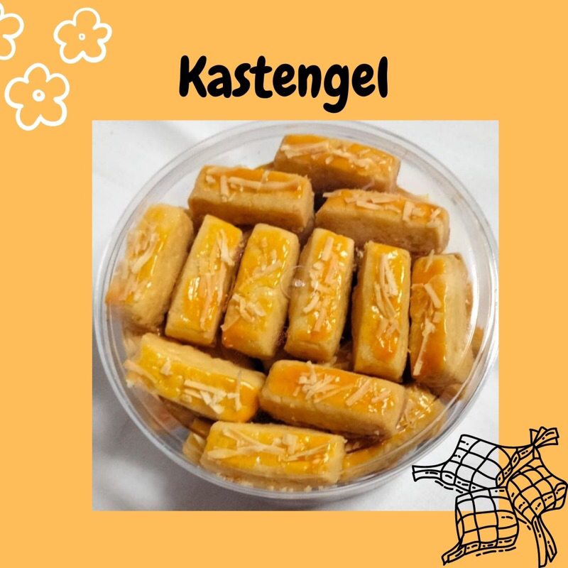 

KUE KERING KASTENGEL HOME MADE KUE KEJU KUE LEBARAN