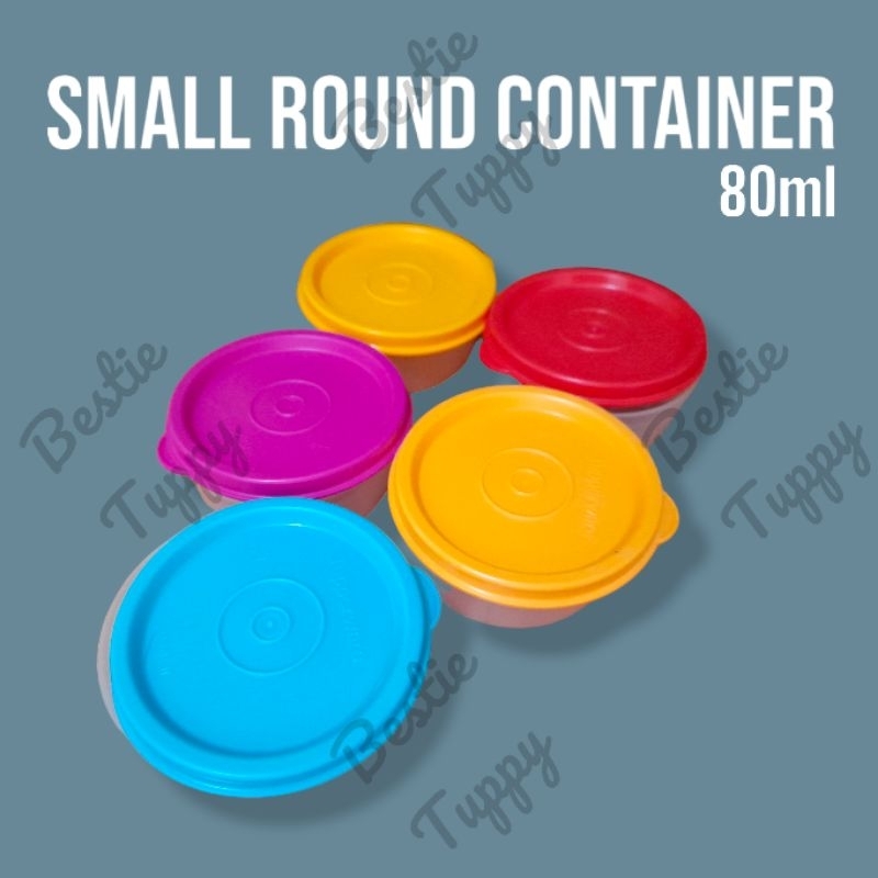 Tupperware Small Round Container. Wadah Mini (1pcs)
