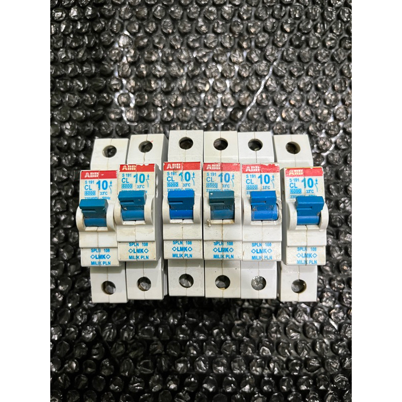 MCB ABB S191 CL 10A 1P