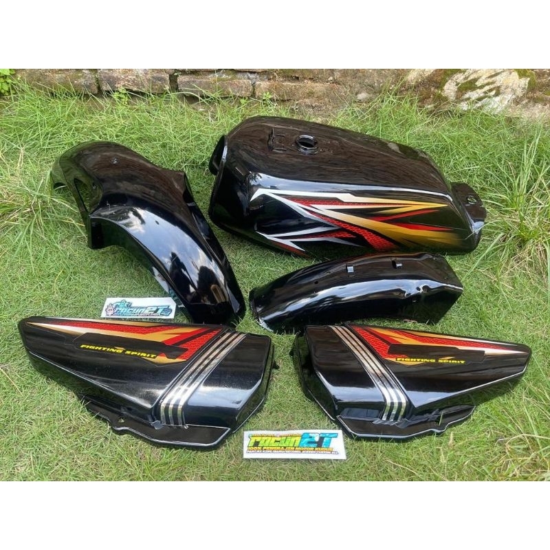 BODY BODI SET RX KING 2005 HITAM MERAH