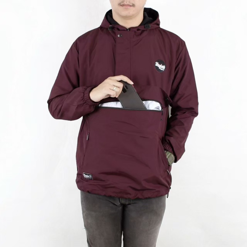 Jaket cagoule simple wangkers original