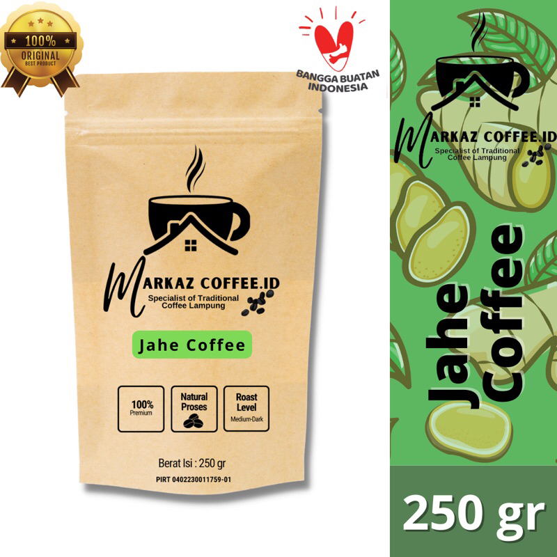 

markazcoffee.id Jahe Coffee Fine 100%Asli