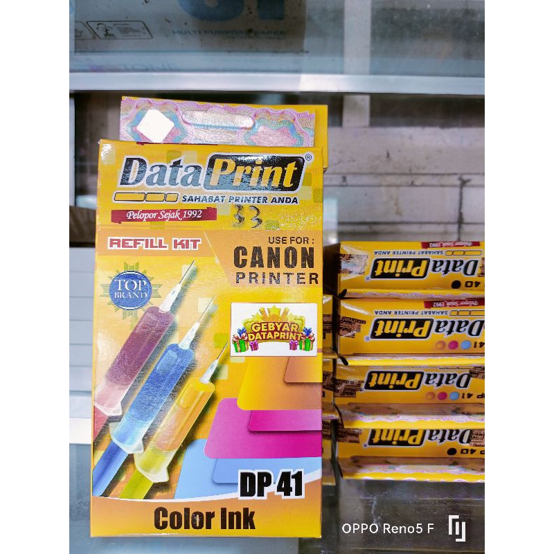 

TINTA REFILL DATAPRINT DP 40 BLACK