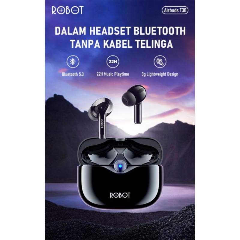 ROBOT Headsets Bluetooth Airbuds T30