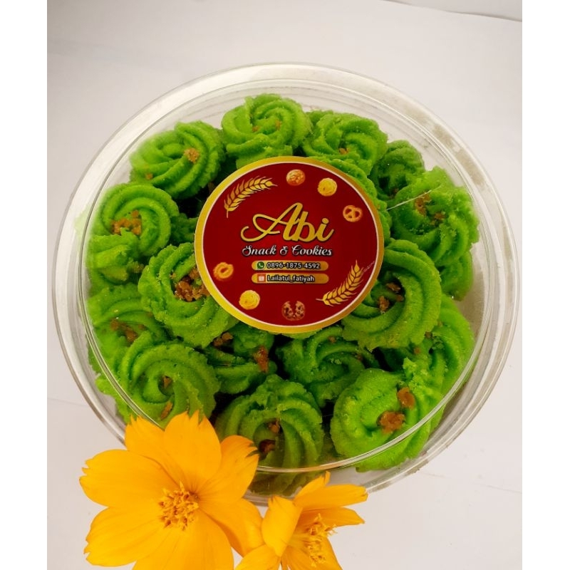 

Cookies Pandan Gula Merah
