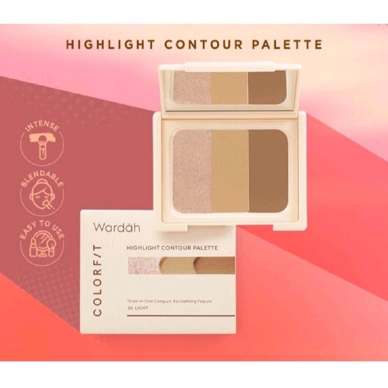 WARDAH HIGHLIGHT CONTOUR PALETTE