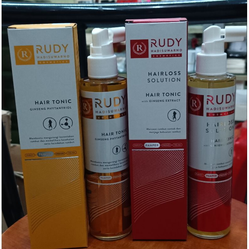 Rudy Hadisuwarno Hair Tonic 220 ml / Shampoo Ginseng