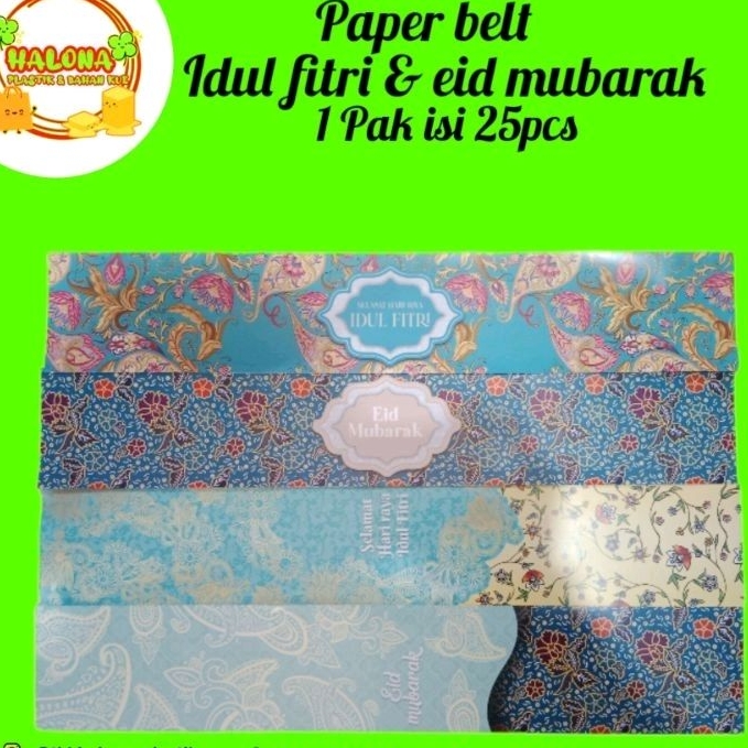 

Paper Belt Lebaran ( Isi 25 Lembar )