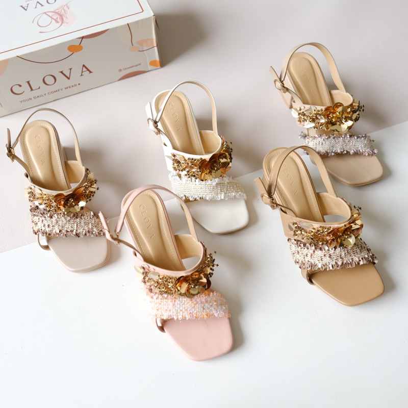 Cleosa Heels / MD 09 / HEELS WANITA TERBARU