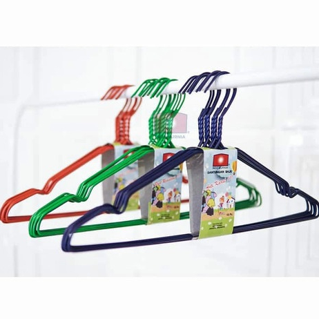 HANGER KAWAT STAINLEES /  HANGER KAWAT WARNA / KAPSTOK BESI