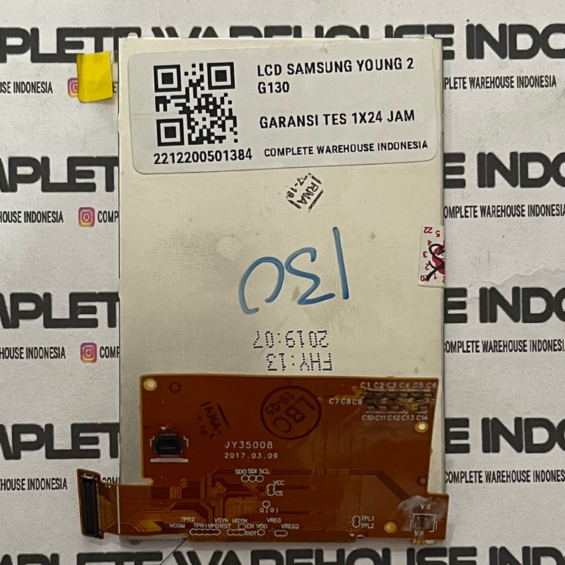 [01384] LCD SAMSUNG YOUNG 2 / LCD SAMSUNG G130 / G130H ORIGINAL