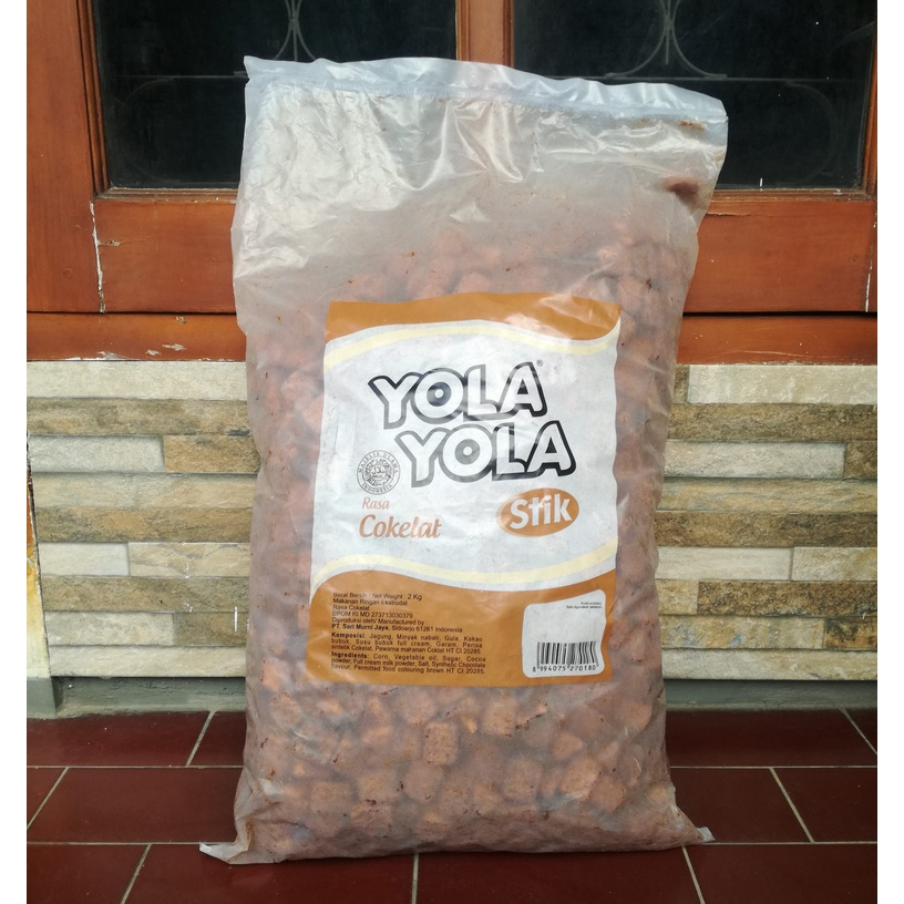 

[2 Kg] YOLA MOMOGI Rasa Cokelat Camilan Jajan Snack Kiloan Enak Termurah 1 Bal