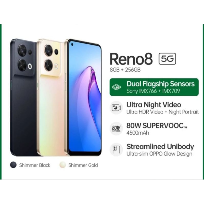 OPPO RENO 8 5G 8/256GB
