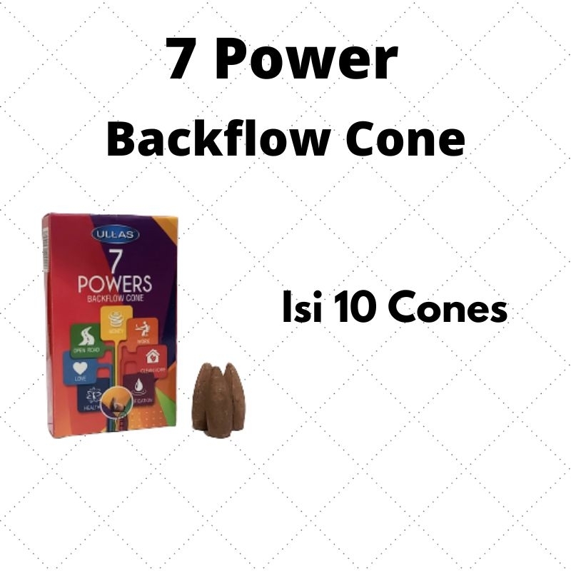 Dupa Kerucut Cone Backflow Ullas 7 Power isi 10 Pcs