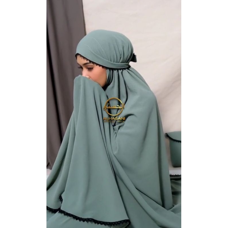 BISA COD || ALISHA MUSLIM FASHION || MUKENA CRINGKLE TERBARU MUKENA LESTI MUKENA VIRAL