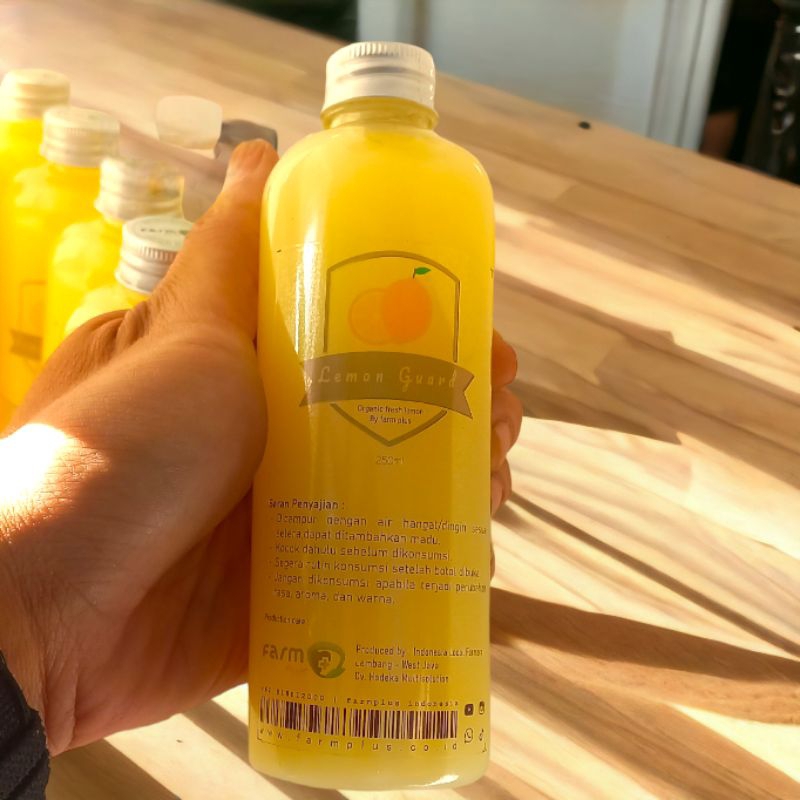 

Ekstrak Perasan Sari Lemon Murni 100% - Lemon Guard 250ml