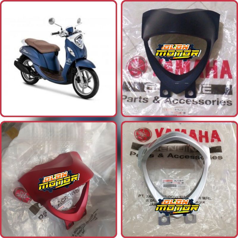 COVER BATOK LAMPU DEPAN FINO GRANDE 125 ORIGINAL YGP