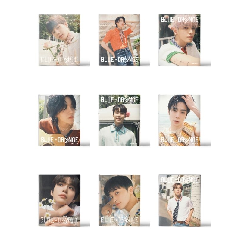 [PRE-ORDER] NCT 127 Photobook - Blue to Orange Fullset Sealed PO Web Ktown Ktown4u Pb Cover Member P