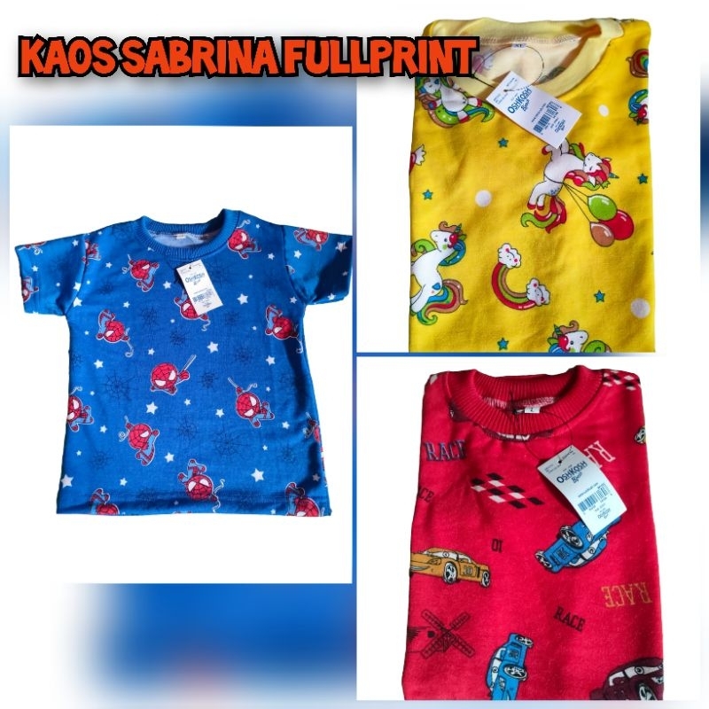 Kaos Anak Oshkosh Kaos Anak Fullprint