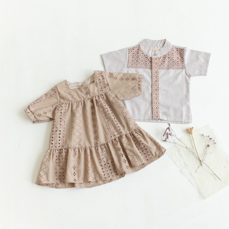 BUTTERNUT - AIRA DRESS | Dress Lebaran Anak Perempuan