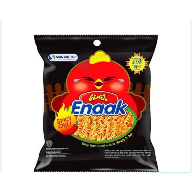 

mie gemez enaak spicy SIANTAR TOP 250gr/500gr