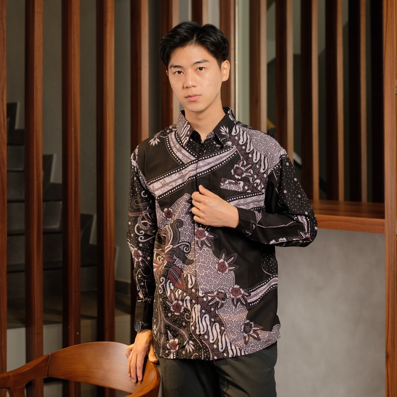 Batik Ayman - MADYANA | Kemeja Batik Pria Katun Solo Halus