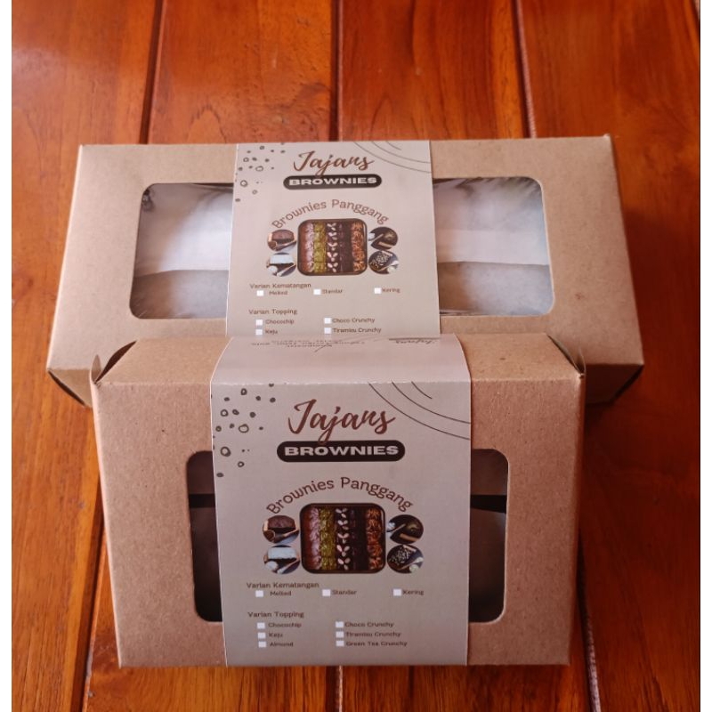 

Jajans Brownies Panggang ukuran Kecil