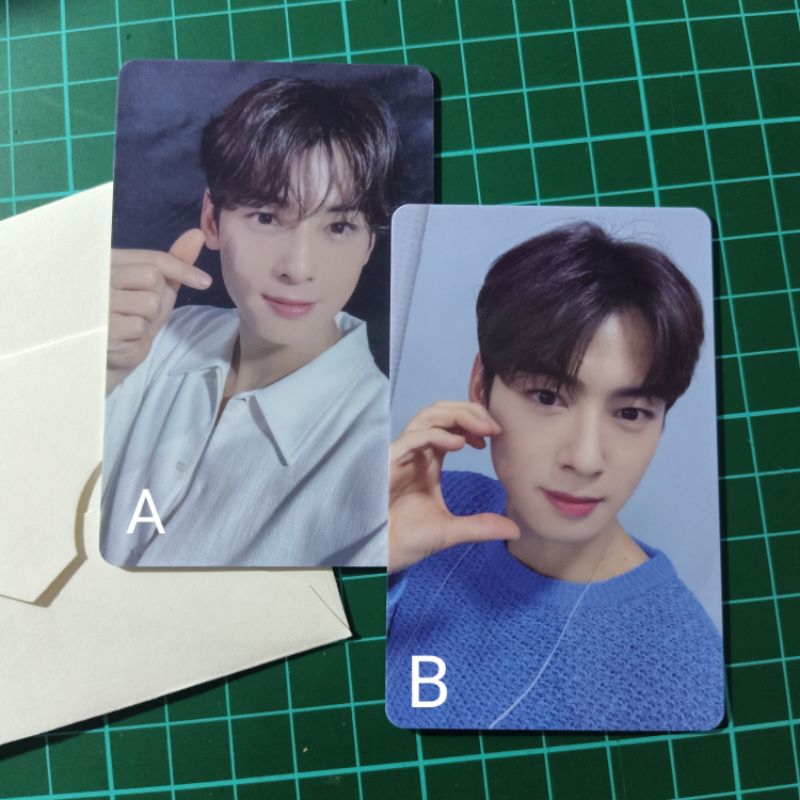 [READY] PC Cha Eunwoo Archive Photocard Official Lucky Draw PVC