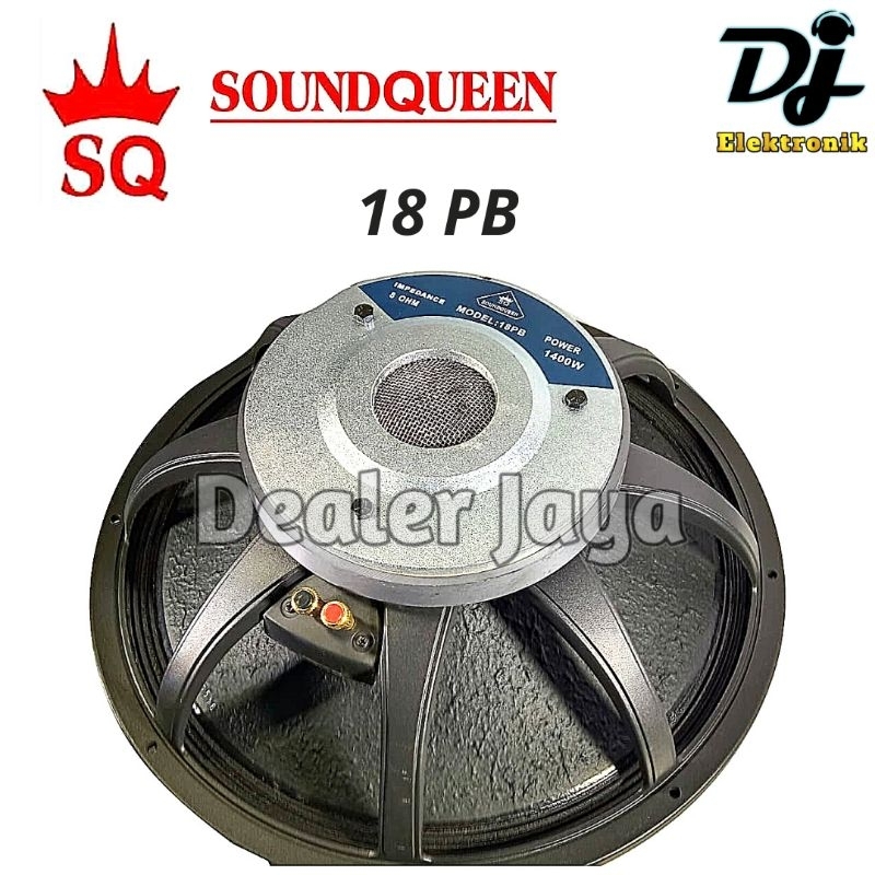 Speaker Komponen Soundqueen 18 PB / 18PB - 18 inch