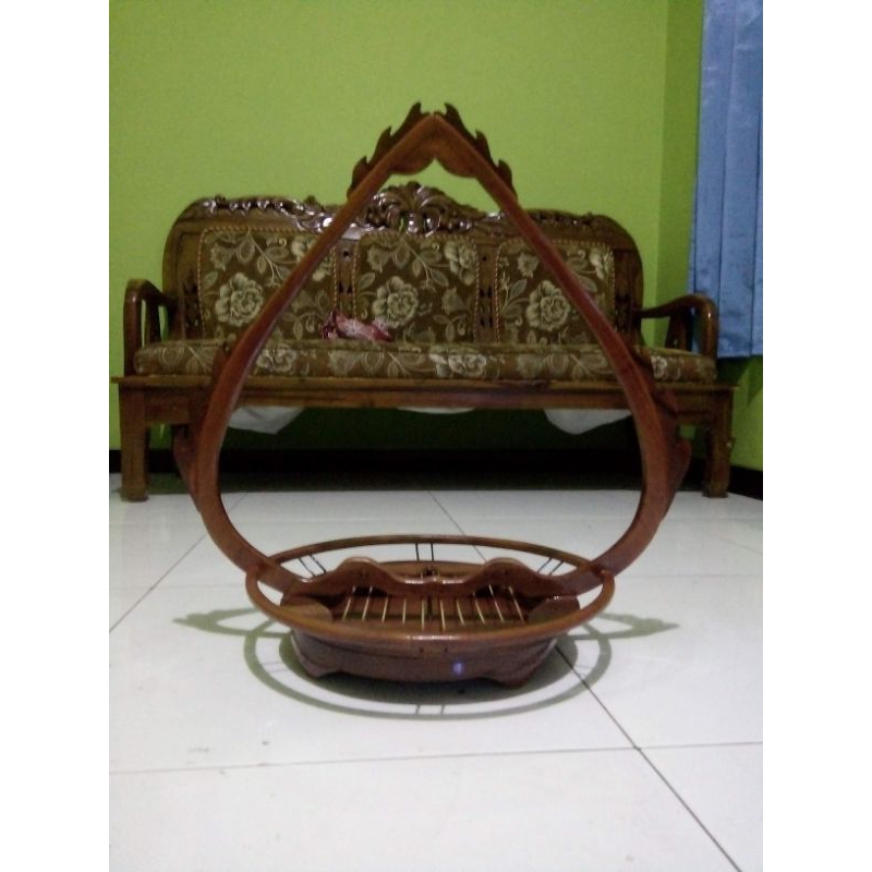 sangkar perkutut layang kayu jati