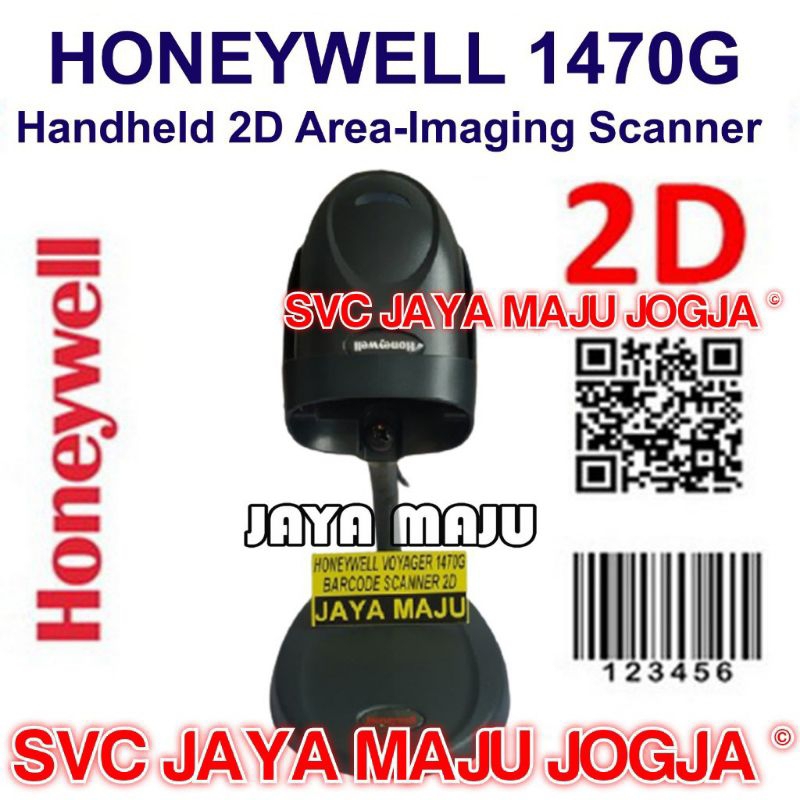 HONEYWELL  1470 G  -  USB  -  2D  1D  ||  BARCODE SCANNER - IMAGER - HANDHELD  ||  KASIR  QRCODE  QR