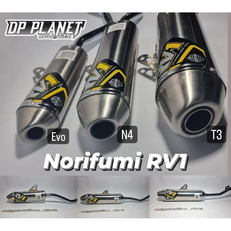 KNALPOT NORIFUMI RV 1 NEW