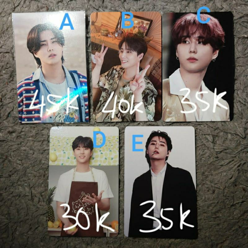 DAY6 OFFICIAL PHOTOCARD DAY6 PC