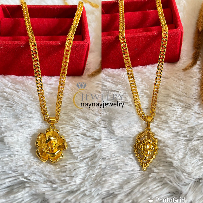 Kalung Lempis Tebal Warna 24K