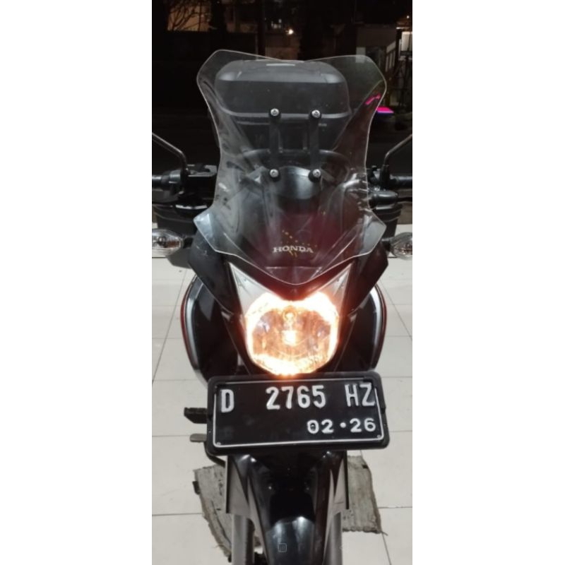 visor winshled custom Honda Megapro New