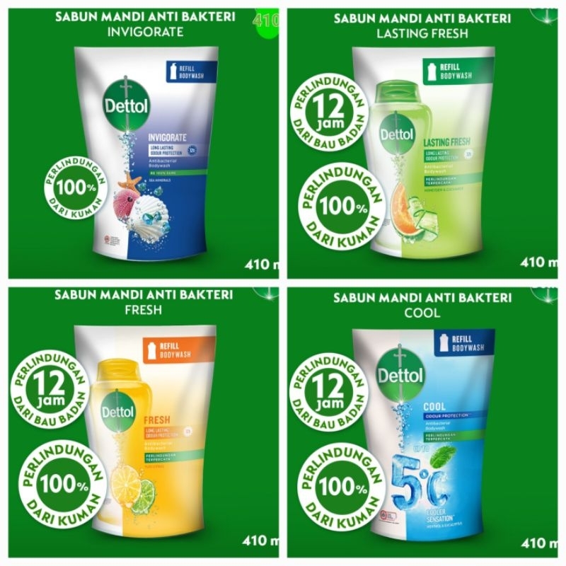 DETTOL SABUN MANDI CAIR 410ML