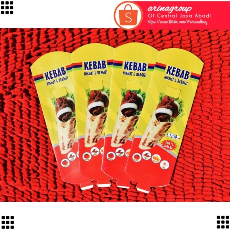 

150 LEMBAR KERTAS KEBAB TARIKAN UKURAN 24 × 9,2 BAHAN IVORY PUTIH HIGH QUALITY | KOTAK KEBAB KEKINIAN | DUS KEBAB VIRAL | KEMASAN KEBAB KEKINIAN | BOX KEBAB VIRAL PRODUK TERBARU | ARINA SHIVA GROUP 5810