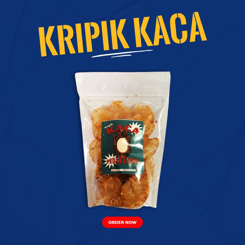 

Kripik Kaca Pedas Gurih 100 Gram