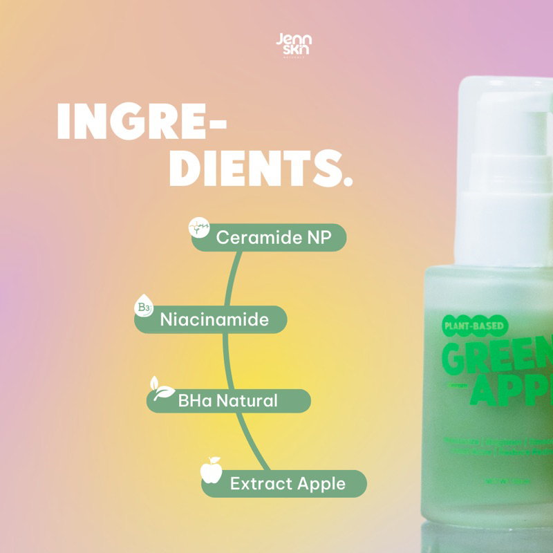 Green Apple Serum By Jennskin Naturals