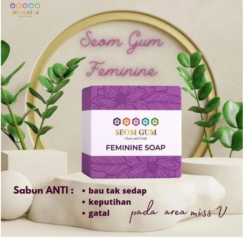 GLOWING SOAP SEOM GUM/ SABUN SEOM GUM ORIGINAL