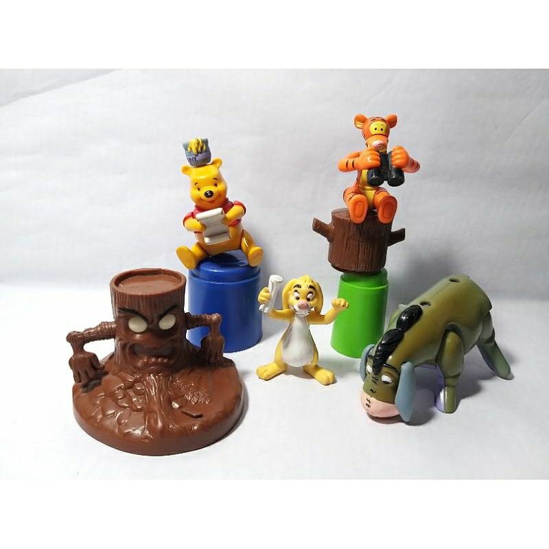 Winnie The Pooh Eeyore Rabbit Tigger Pohon Mysterious Secret Oak Tree Mystery Happy Meal Mcd Mcdonal