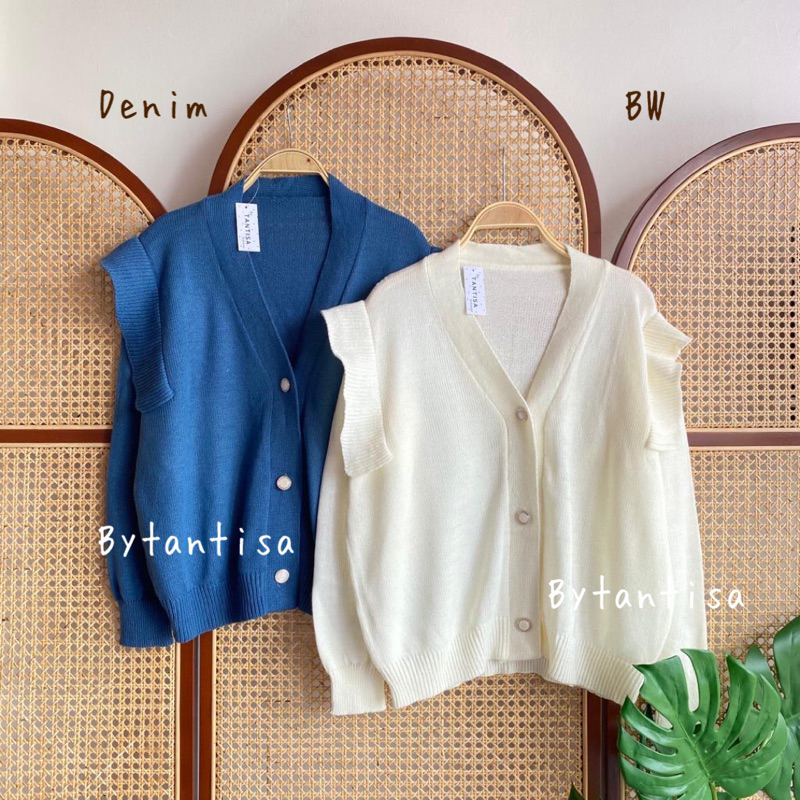 CARDIGAN RAJUT RUFFLE CYRA LIMITED