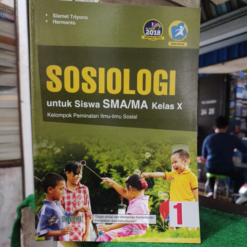 Sosiologi kelas 10/1 kurikulum 2013 edisi revisi
