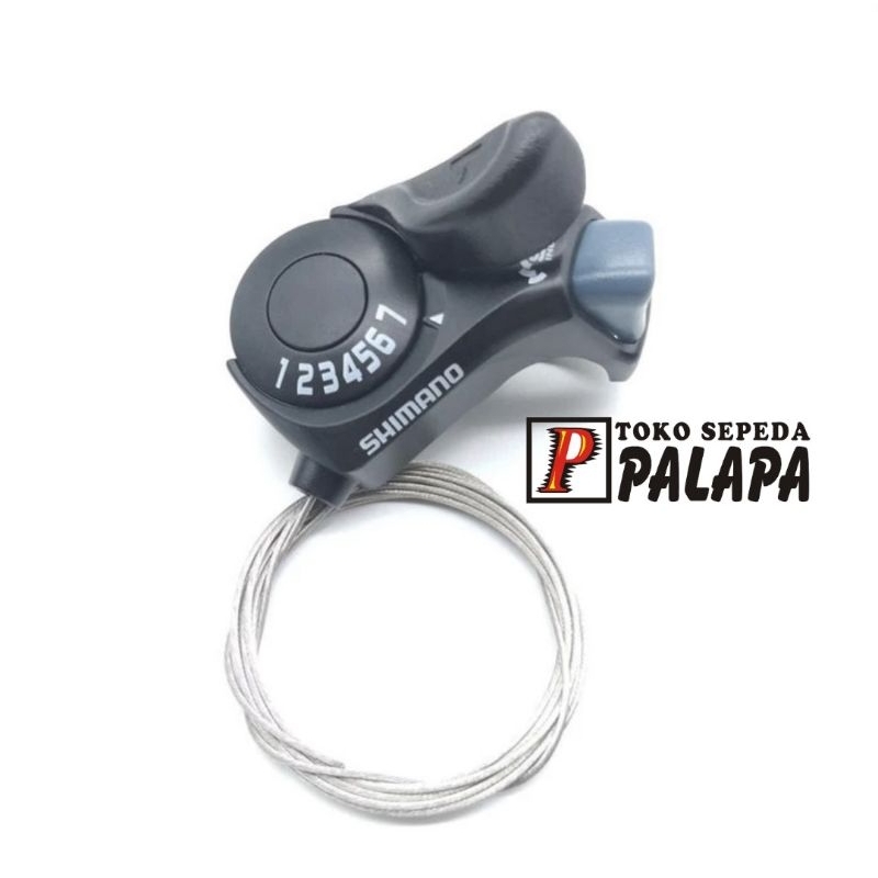 SHIFTER SHIMANO Tourney TX-30 7 SPEED Kanan Sepeda