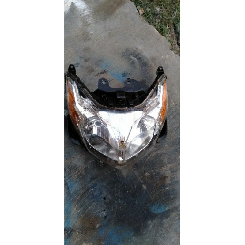 reflektor lampu depan Yamaha Xeon karbu