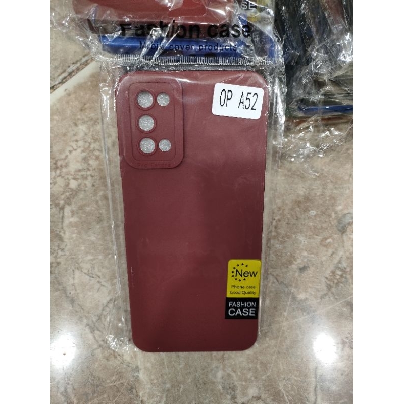 Softcase Oppo A52 A92 A72 Silikon Casing Selicon Case Macaron Pro Camera