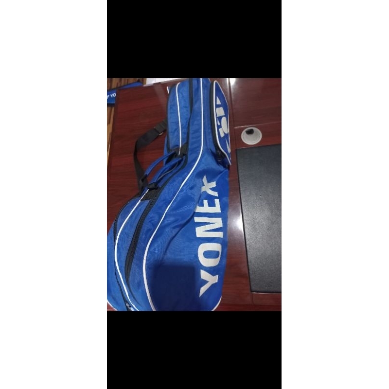 Tas Raket Yonex Biru Bekas